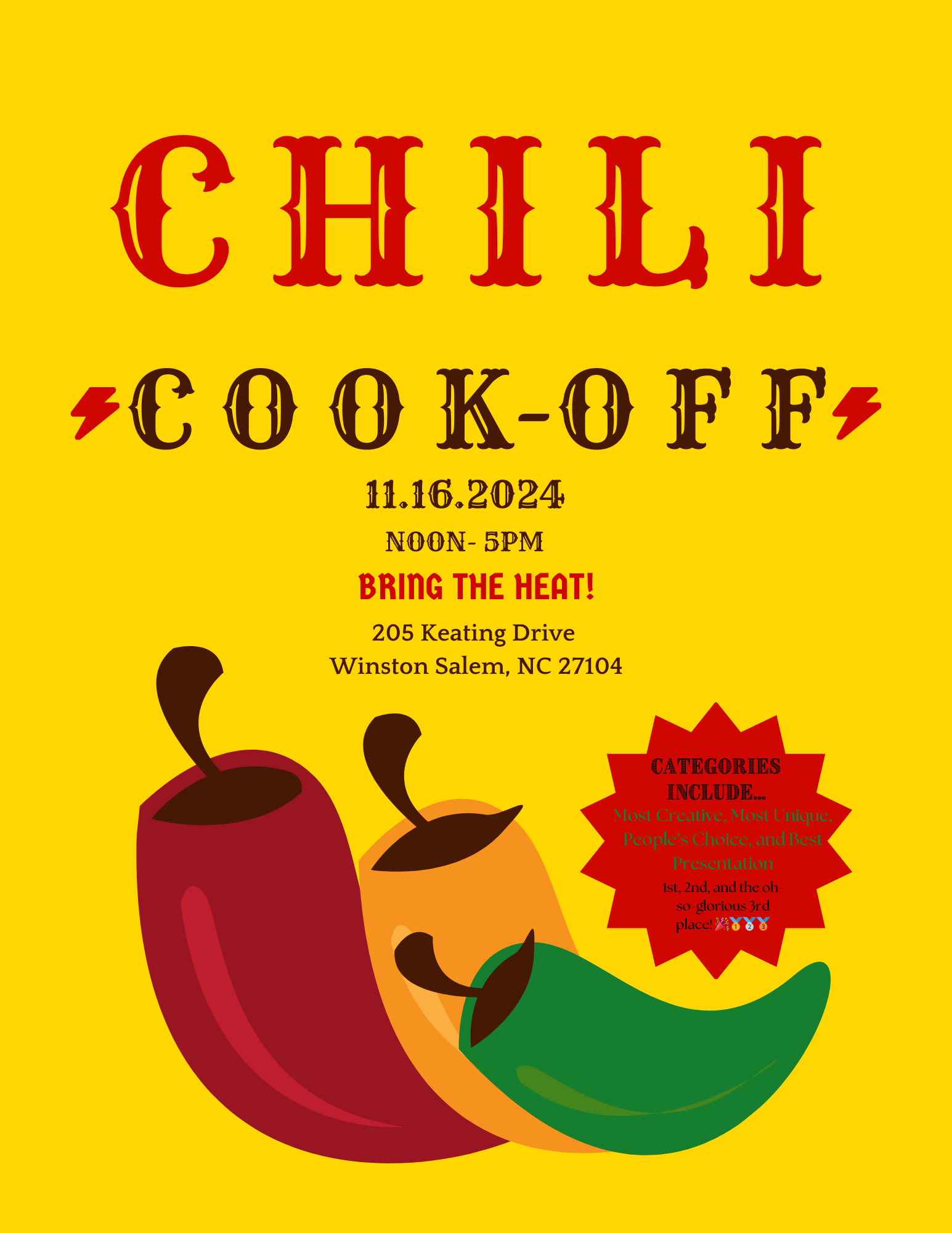 Chili Cook Off 11.16.2024