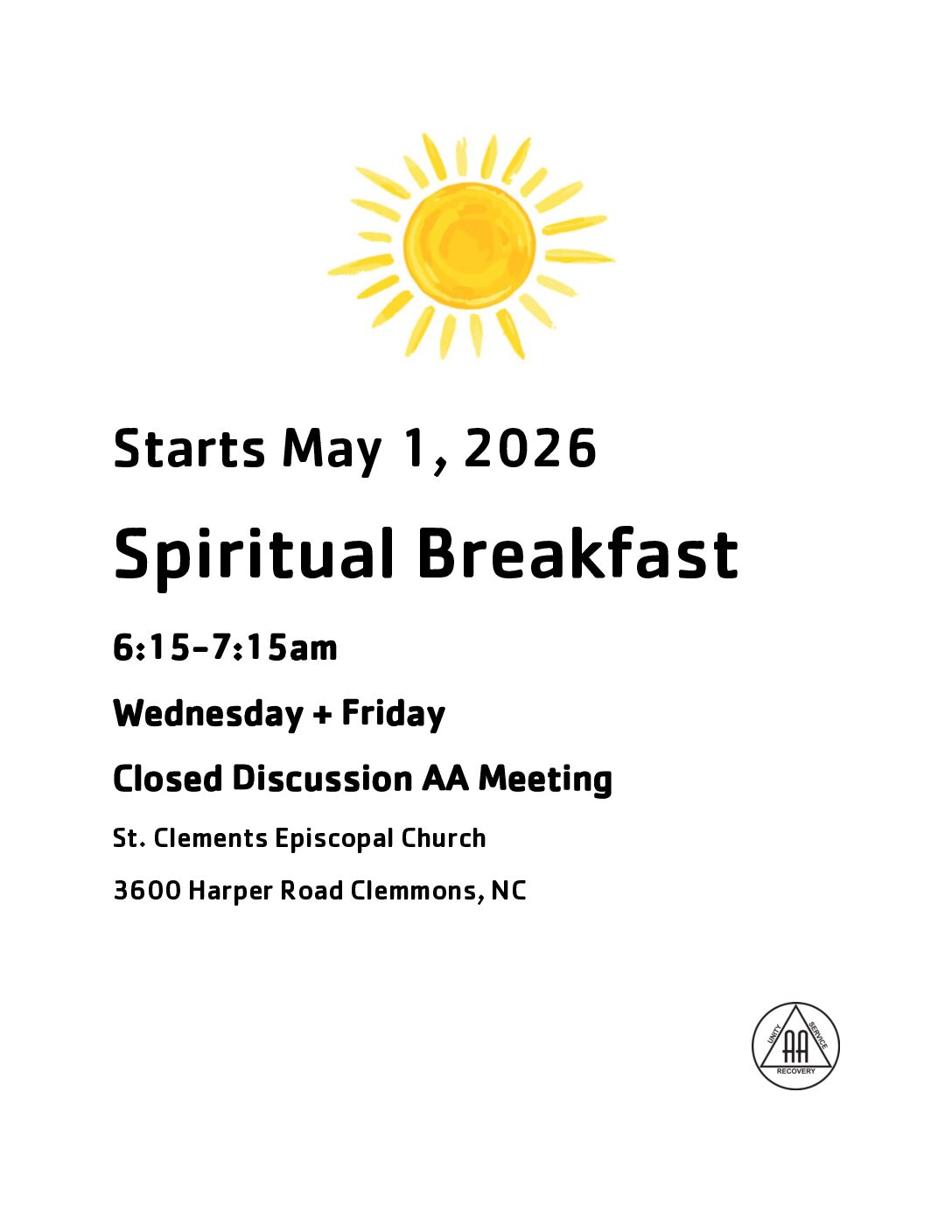 Spiritual Breakfast Meeting